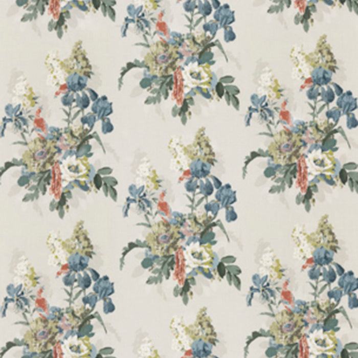 GP & J Baker Bird & Iris Indigo Fabric BP10774.2.0