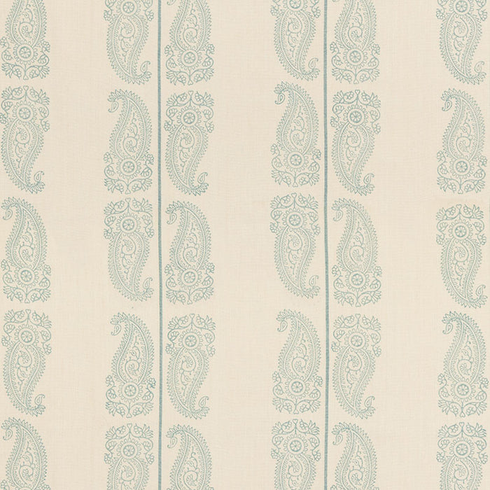 GP & J Baker Cromer Paisley Aqua Fabric BP10796.1.0