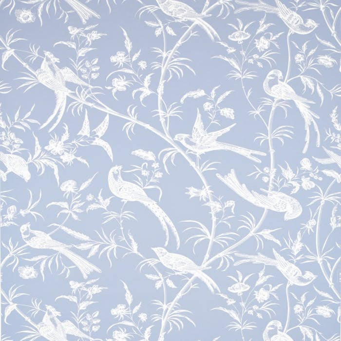 Brunschwig & Fils Bengali Periwinkle Wallpaper BR-69135.234.0