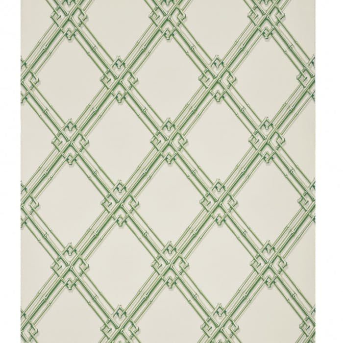 Brunschwig & Fils Treillage De Bambou Green Wallpaper BR-69411.435.0