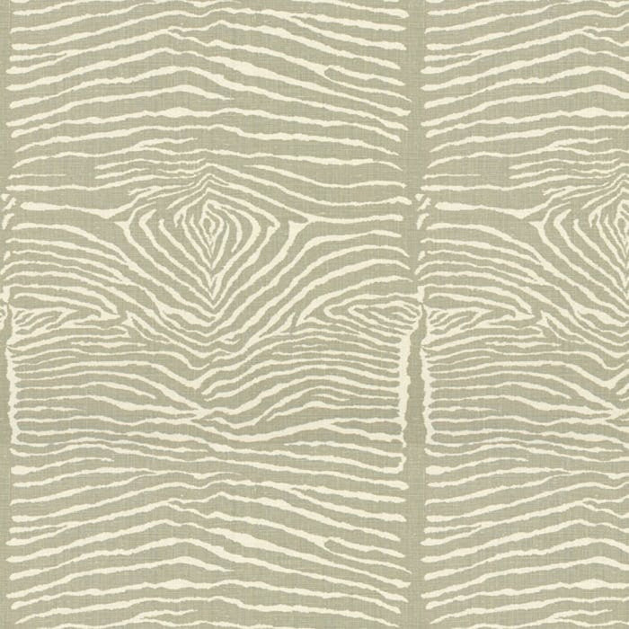 Brunschwig & Fils Le Zebre Pewter Fabric BR-79168.11.0