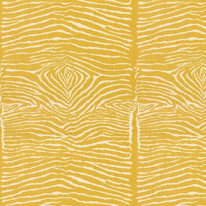 Brunschwig & Fils Le Zebre Saffron Fabric BR-79168.40.0