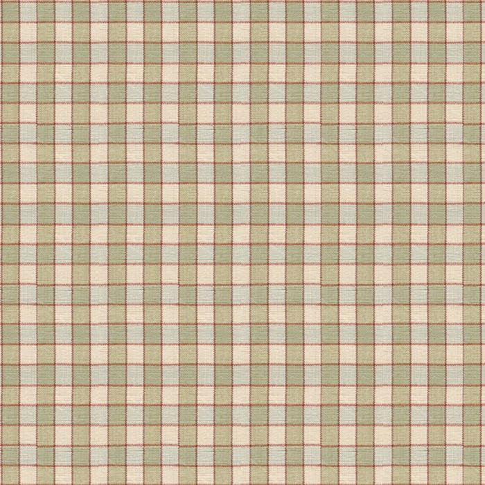 Brunschwig & Fils La Seyne Check Sandstone Fabric BR-89318.059.0