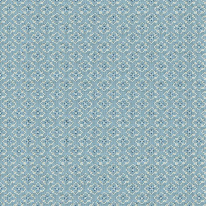 Brunschwig & Fils Creek Figured Woven Blue Fabric BR-89709.222.0