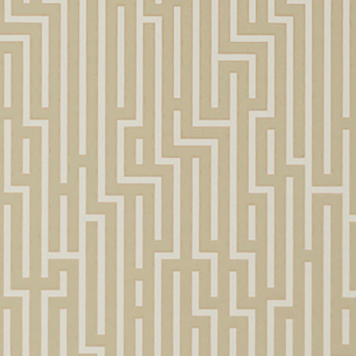 GP & J Baker Fretwork Parchment Wallpaper BW45007.10.0