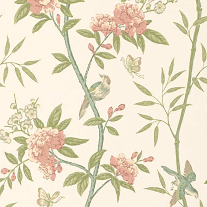 GP & J Baker Peony & Blossom Vintage Wallpaper BW45066.8.0