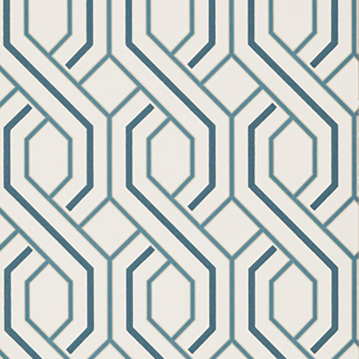 GP & J Baker Parterre Indigo Wallpaper BW45081.2.0