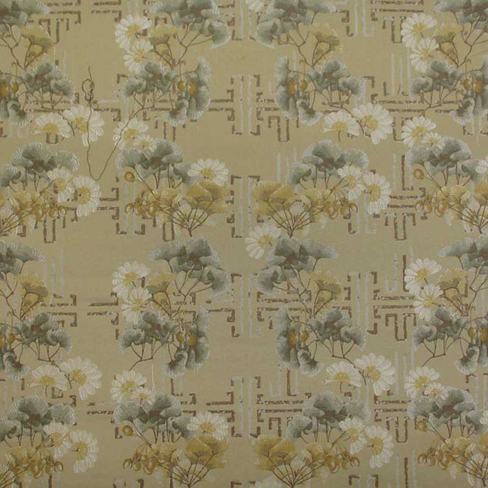 Colony Ginkgo Beige Dorato Fabric CL 000236412