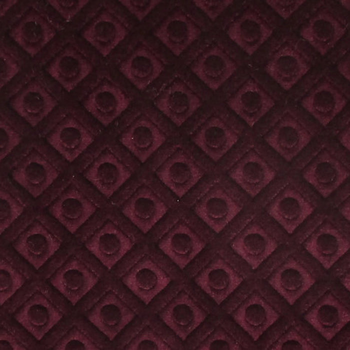 Colony Argo Trellis Bordeaux Fabric CL 001236434