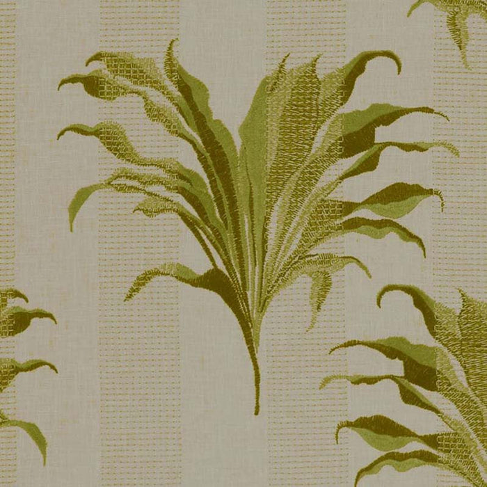 Clarke & Clarke Palma Citron Fabric F1303/02.CAC.0