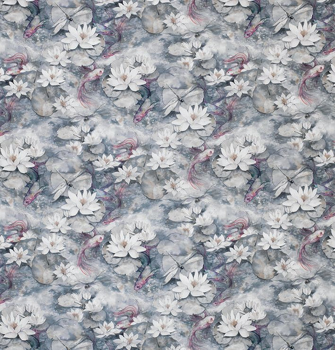 Matthew Williamson Water Lily 04 Fabric F7131-04