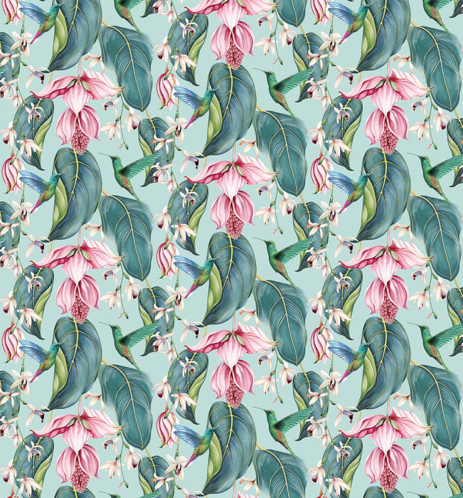 Osborne & Little Trailing Orchid Outdoor 02 Fabric F7443-02