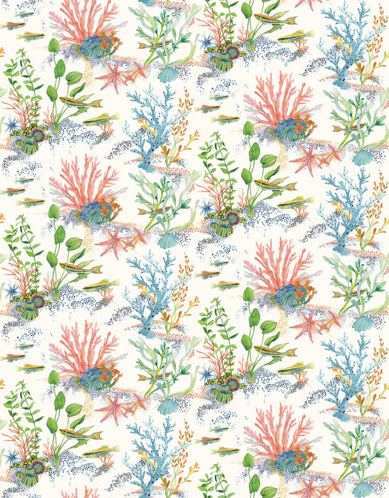 Osborne & Little Coralline 1 Fabric F7663-01