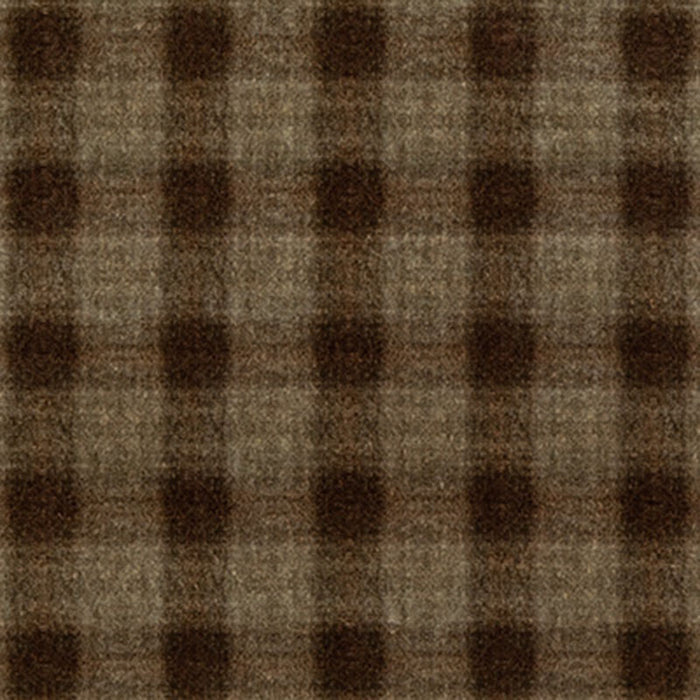 Mulberry Home Highland Check Woodsmoke Fabric FD314.A101.0