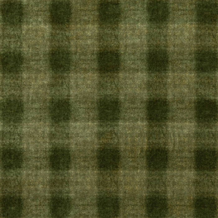 Mulberry Home Highland Check Emerald Fabric FD314.S16.0