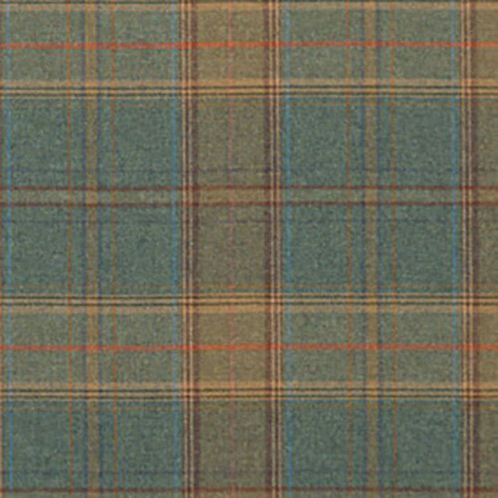 Mulberry Home Shetland Plaid Teal Fabric FD344.R11.0