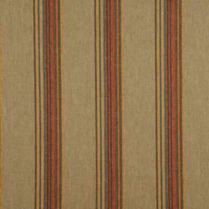 Mulberry Home Twelve Bar Stripe Sage/Sand/Wine Fabric FD614.S114.0