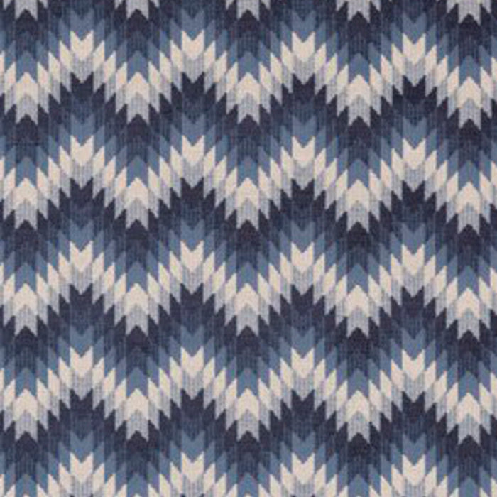 Mulberry Home Logan Indigo Fabric FD743.H10.0