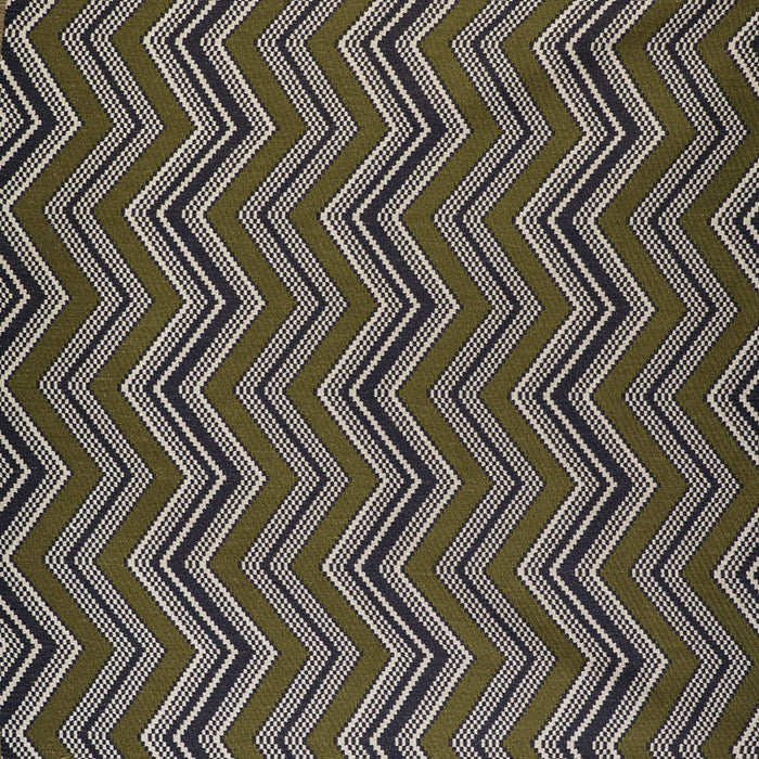 Gaston Y Daniela Zig Zag Verde/Navy Fabric GDT5498.001.0