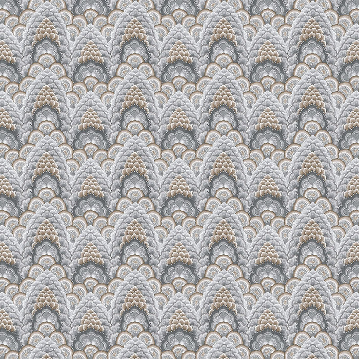 Gaston Y Daniela Ganges Tabaco/Gris Fabric GDT5543.005.0