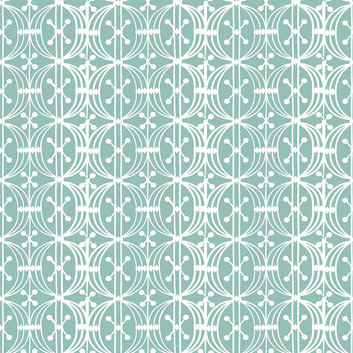 Gaston Y Daniela Carrusel Aqua Wallpaper GDW5438.002.0