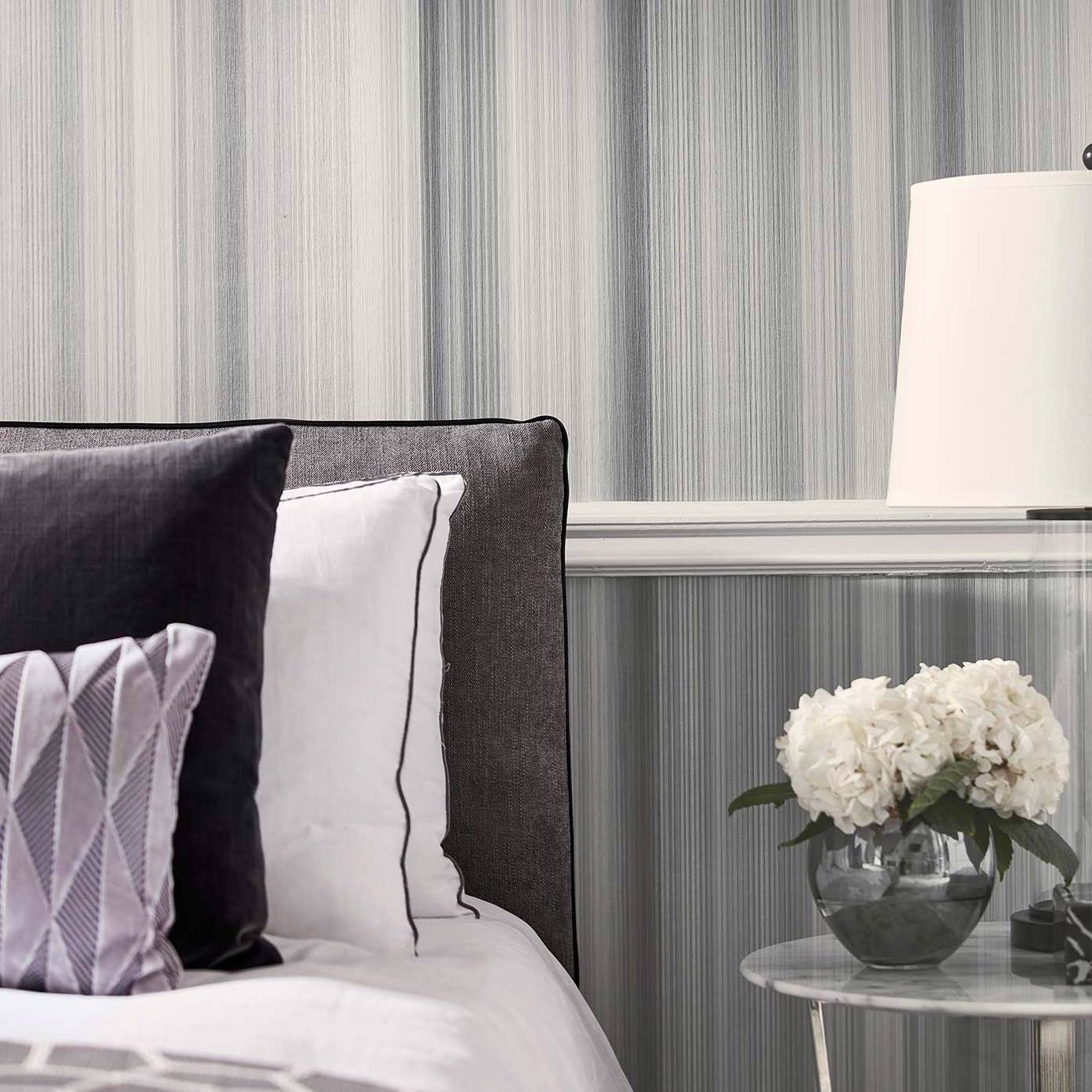 Harlequin Hakone Graphite 112189 Wallpaper HM6W112189