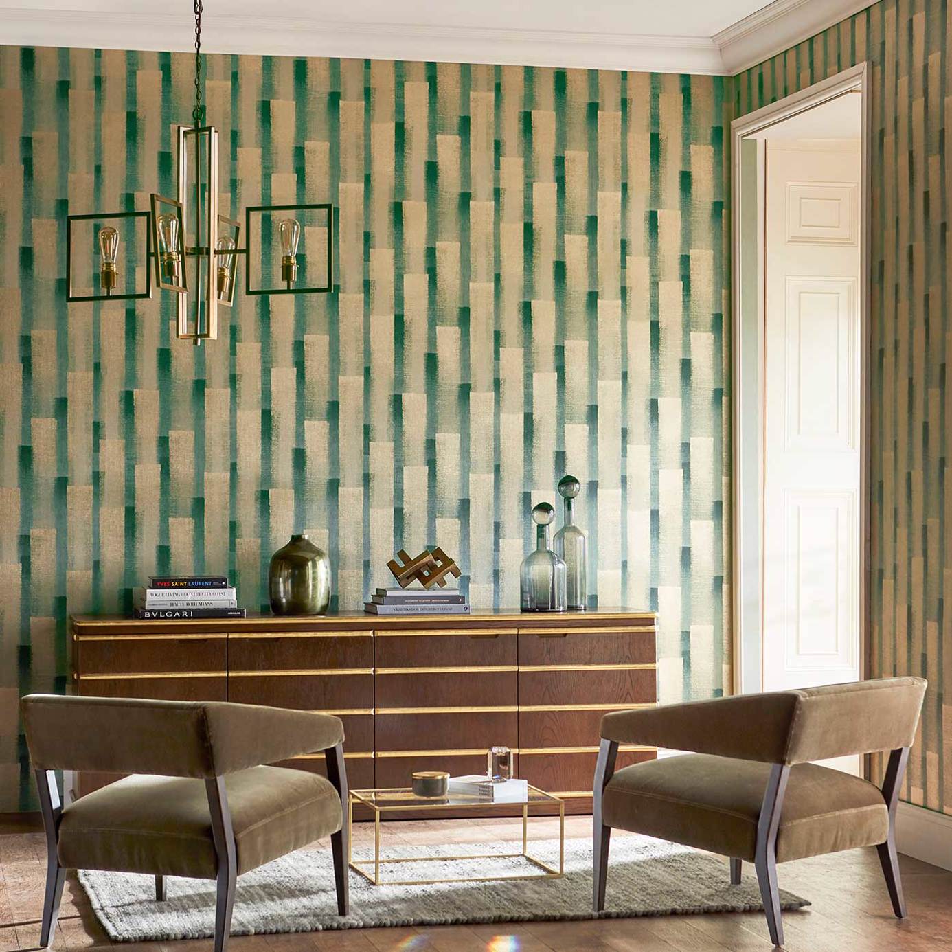 Harlequin Suzuri Emerald 112201 Wallpaper HM6W112201