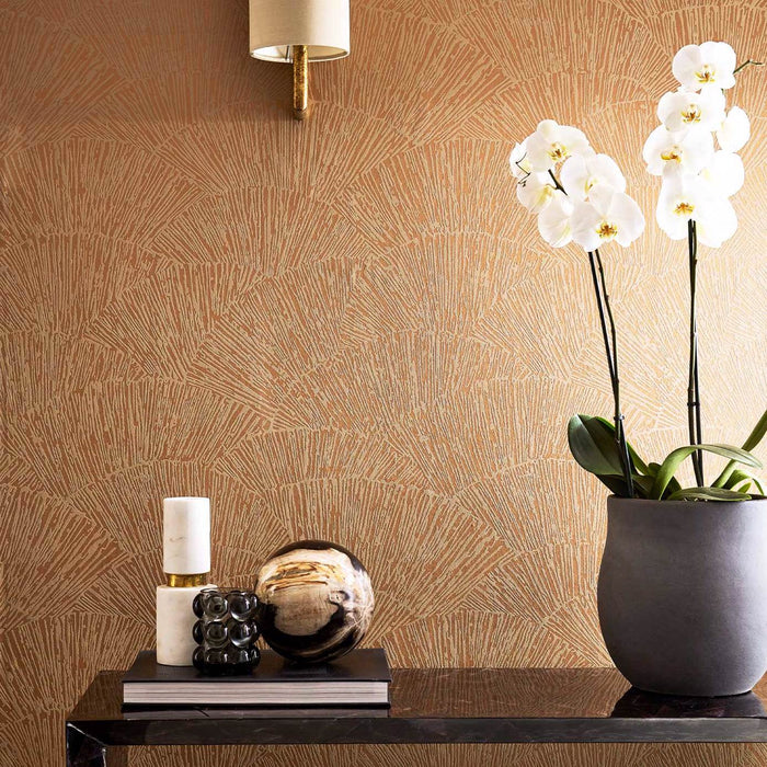 Harlequin Tessen Bronze 112180 Wallpaper HM6W112180