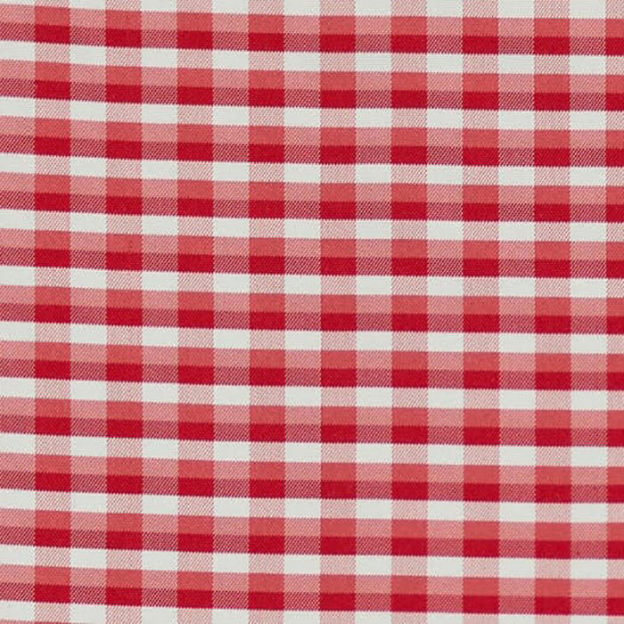 Brunschwig & Fils La Strada Check Pekin Red Fabric JAG-50008.72.0