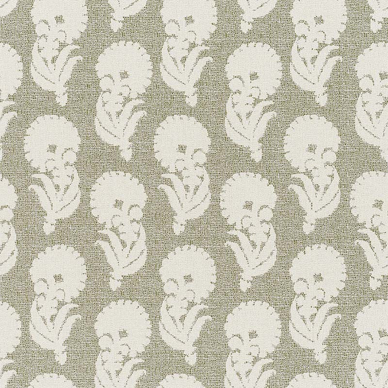 Jasper Indian Garden Green Fabric JO 1002