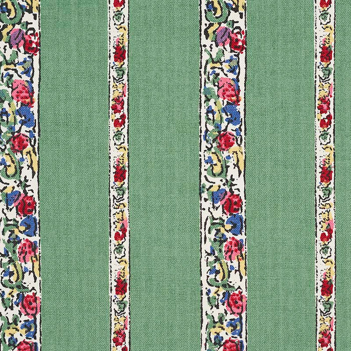 Jasper Bangalore Stripe Green Fabric JO 2031