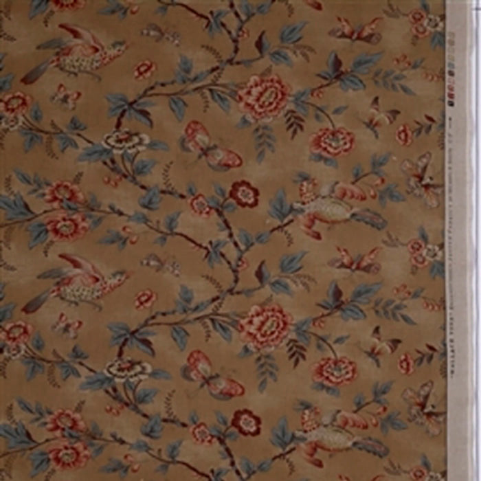 Jasper Wallace Vine Brown Fabric JP-4803