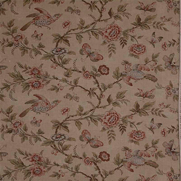 Jasper Wallace Vine Sage/ Rose Fabric JP-4816