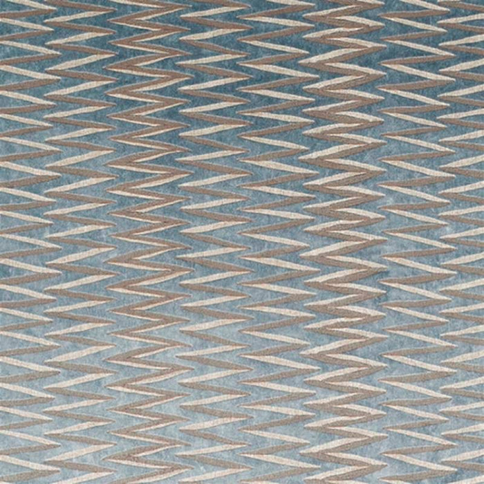 Jasper Zig Zag Stripe Teal Fabric JP-5601