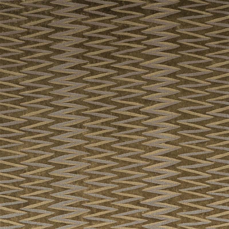 Jasper Zig Zag Stripe Nutmeg Fabric JP-5603