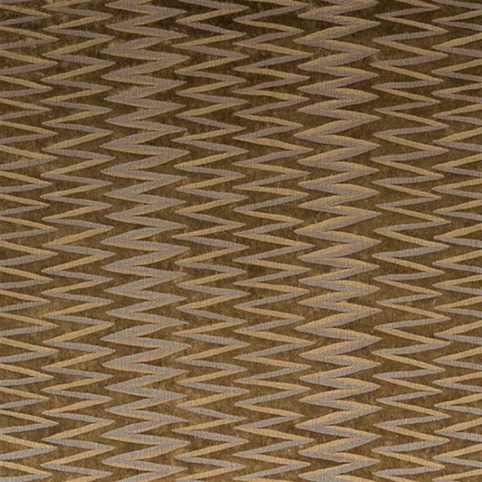 Jasper Zig Zag Stripe Nutmeg Fabric JP-5603