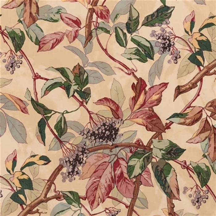 Jasper Scarlet Vine Original Fabric JP-6480