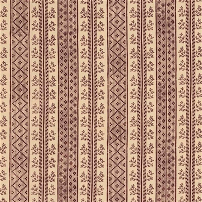 Jasper Dutch Stripe Rust on Light Tea Stain Fabric JP-7165