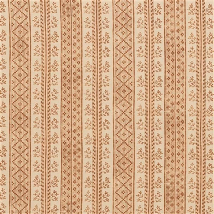 Jasper Dutch Stripe Saffron on Light Tea Stain Fabric JP-7166