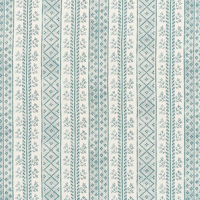 Jasper Dutch Stripe Oasis Teal Fabric JP 7169