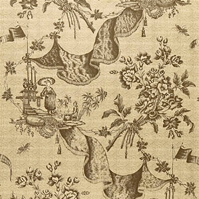 Jasper Chinese Toile Vison Fabric JP-7182