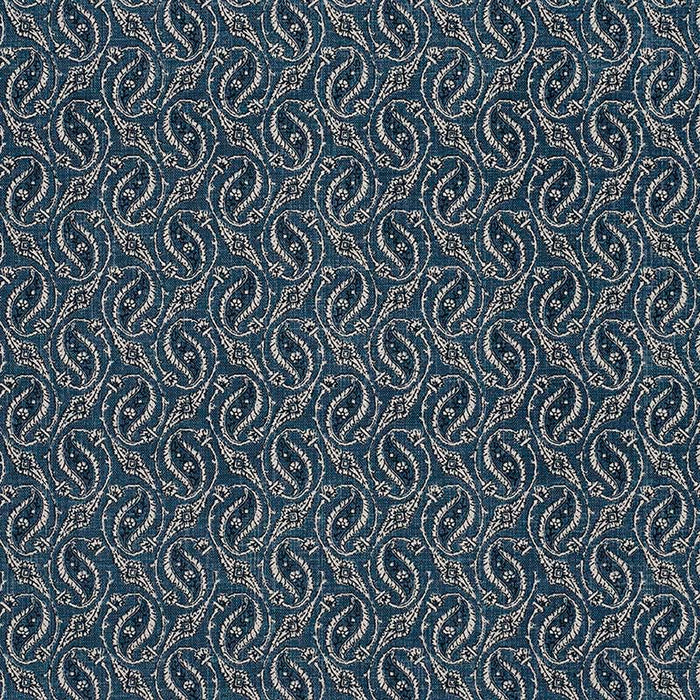 Jasper Gainsborough Paisley Indigo Fabric JP 7233