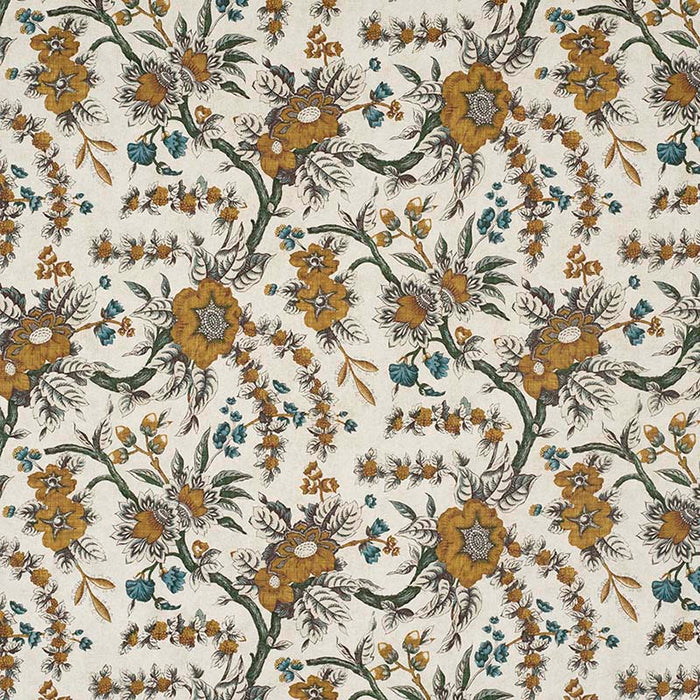 Jasper Sintra Floral Saffron Fabric JP 7411