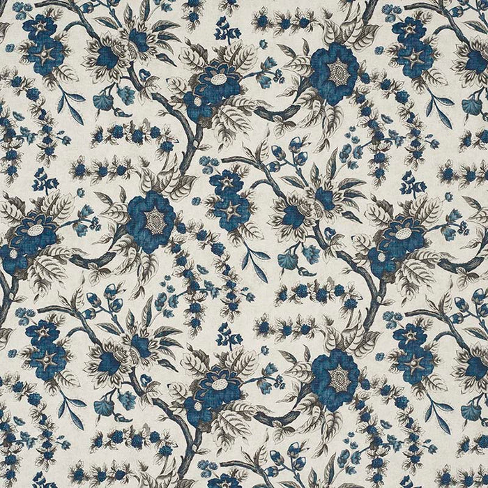 Jasper Sintra Floral Indigo Fabric JP 7413