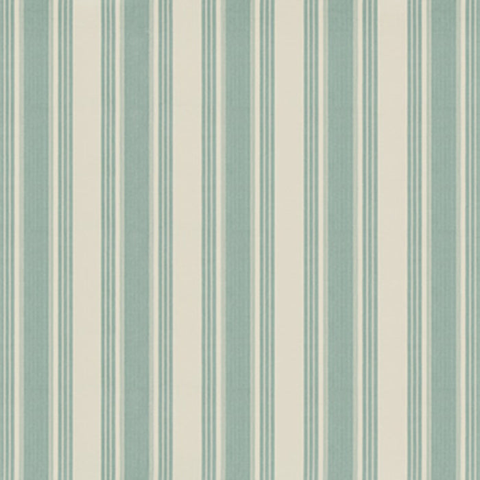 Brunschwig & Fils Colmar Stripe Aqua Fabric 8019110.13.0