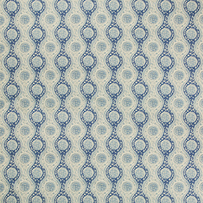 Brunschwig & Fils Nadari Print Blue Fabric 8019129.515.0