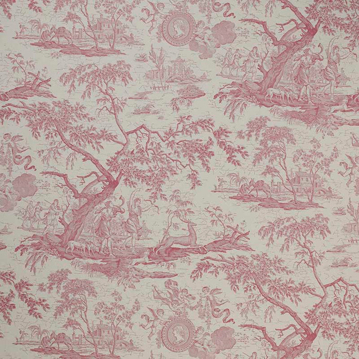 Marvic Textiles La Chasse Cerise Wallpaper W0550-4