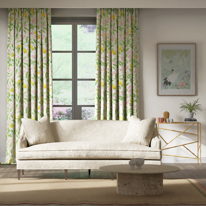 Harlequin Marie Fig leaf/Honey/Blossom 112909 Wallpaper HDHW112909