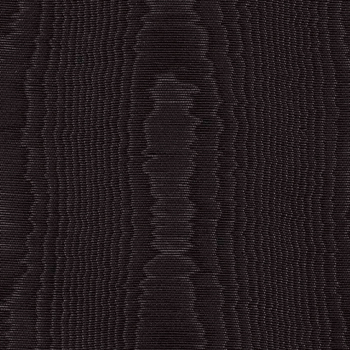 Marvic Textiles Misa Moire Plain Black Fabric 6565-63