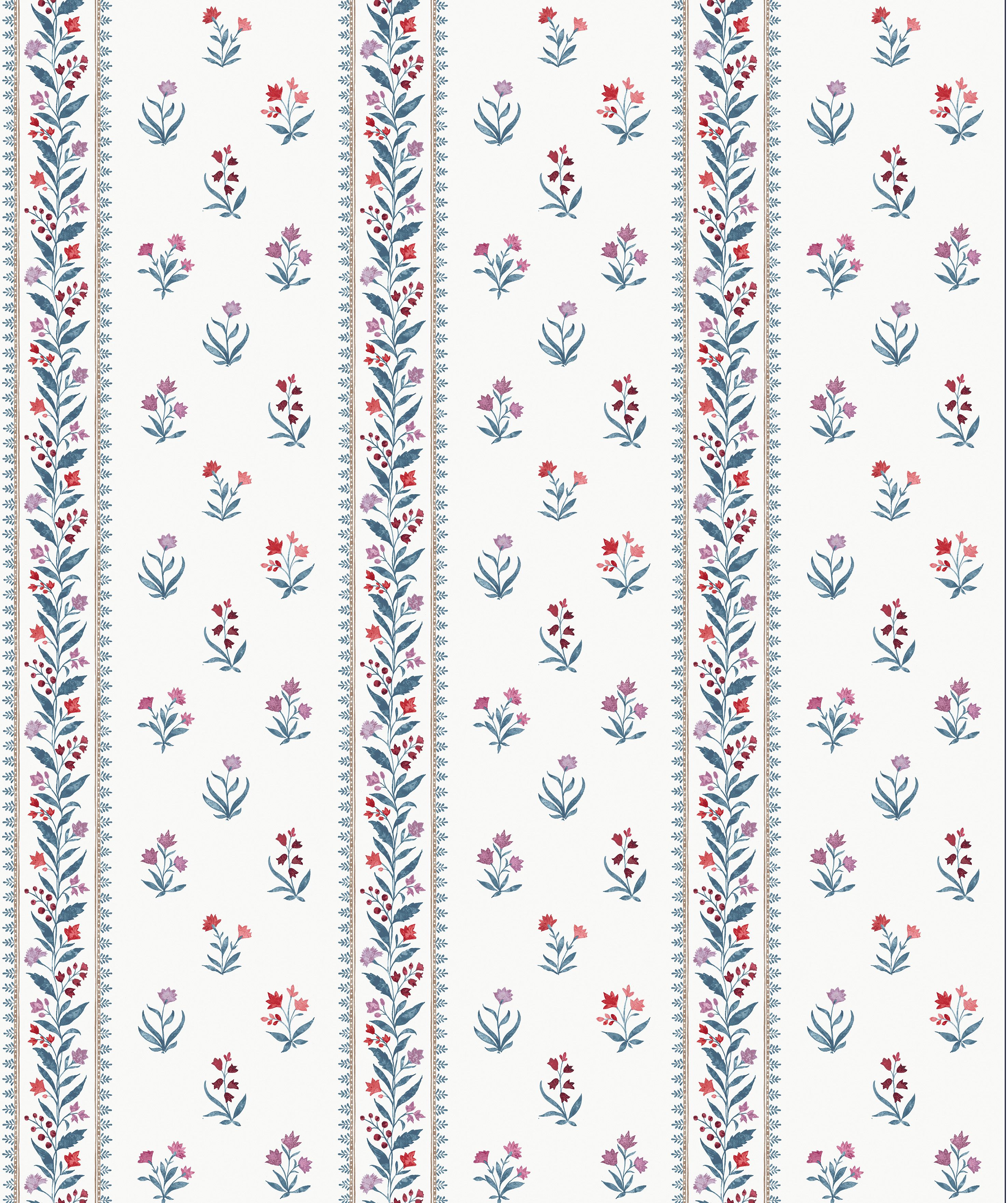 Nina Campbell Petit Dapuri 2 Fabric NCF4465-02